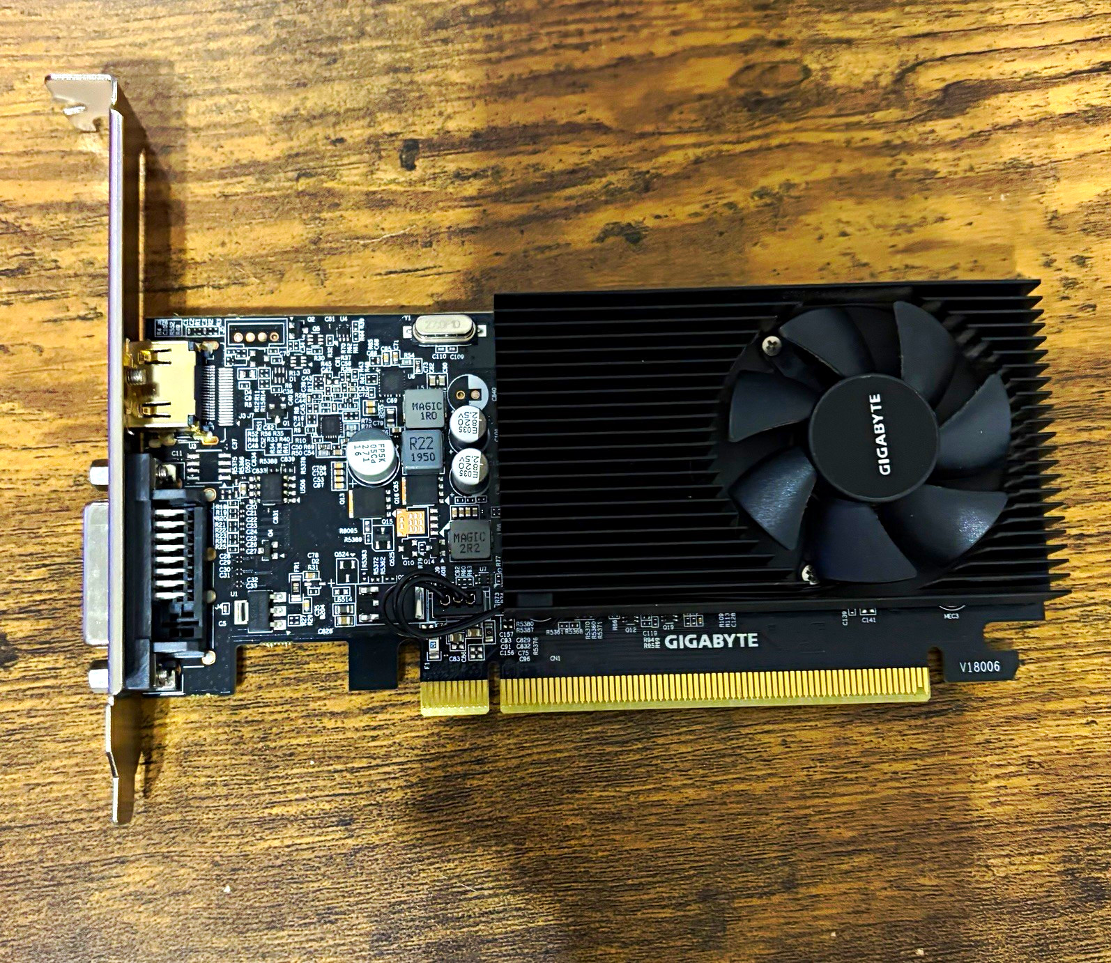 GIGABYTE NVIDIA GeForce GT 1030 SFF Low Profile PCIe x16 HDMI DVI