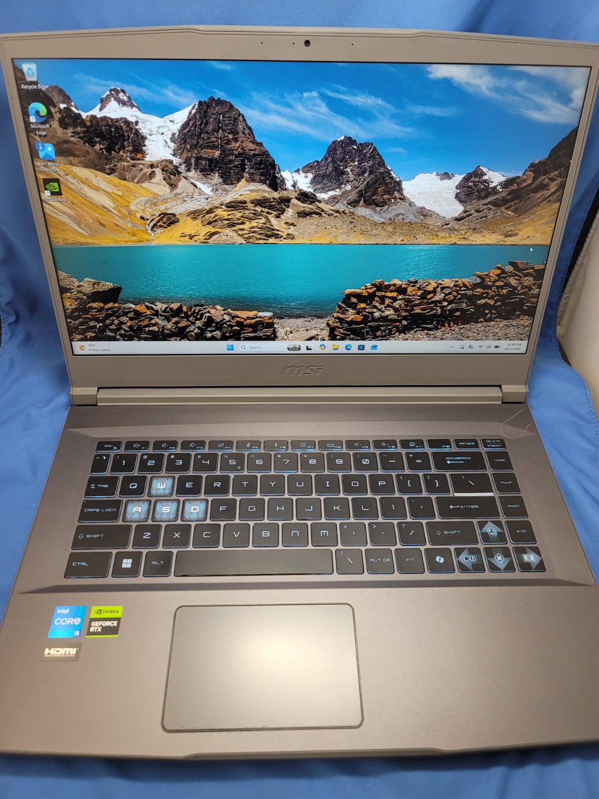 MSI THIN 15 B13VE 15.6" GAMING LAPTOP