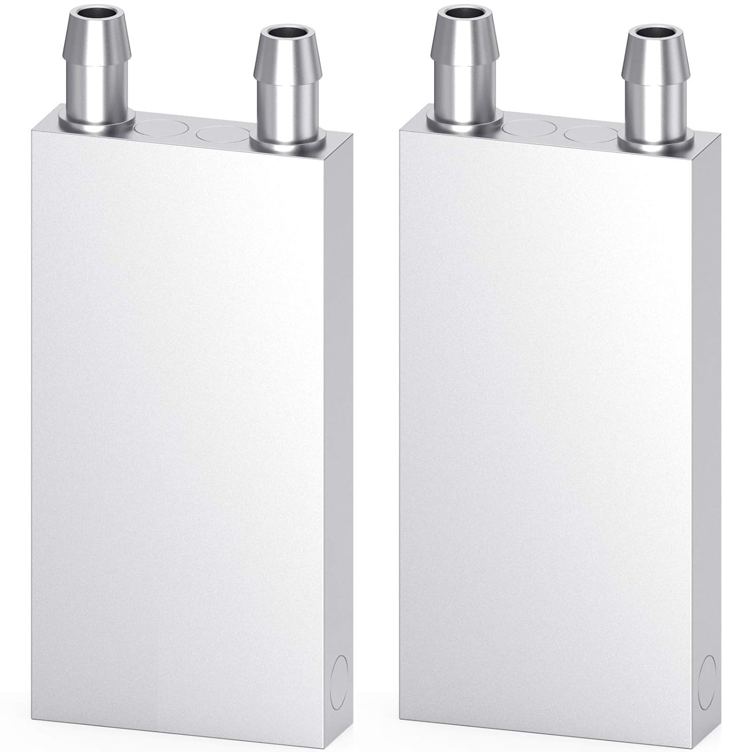 Compact Water Cooling Heatsinks – 2-Pack Aluminum for PC & Xbox Cooling Needs