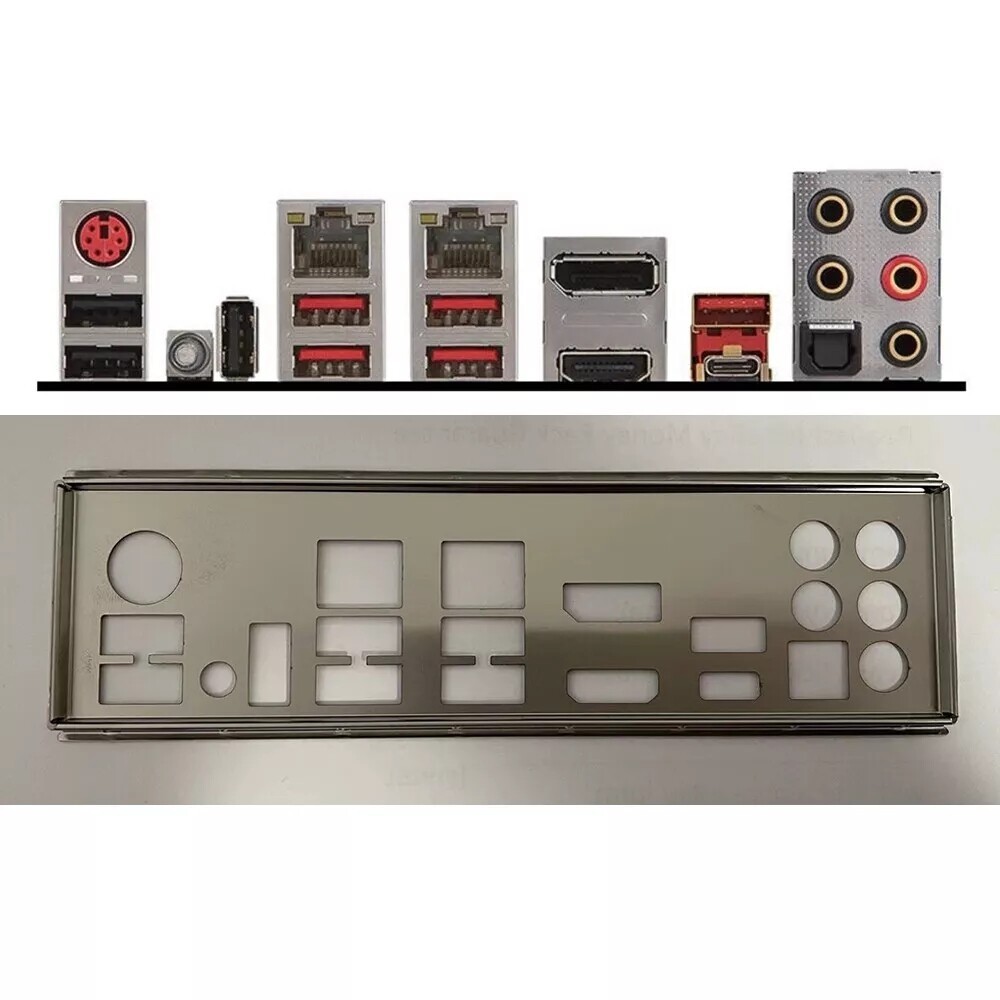 Shield I/O IO Backplate For MSI Z270 XPOWER GAMING TITANIUM Motherboard