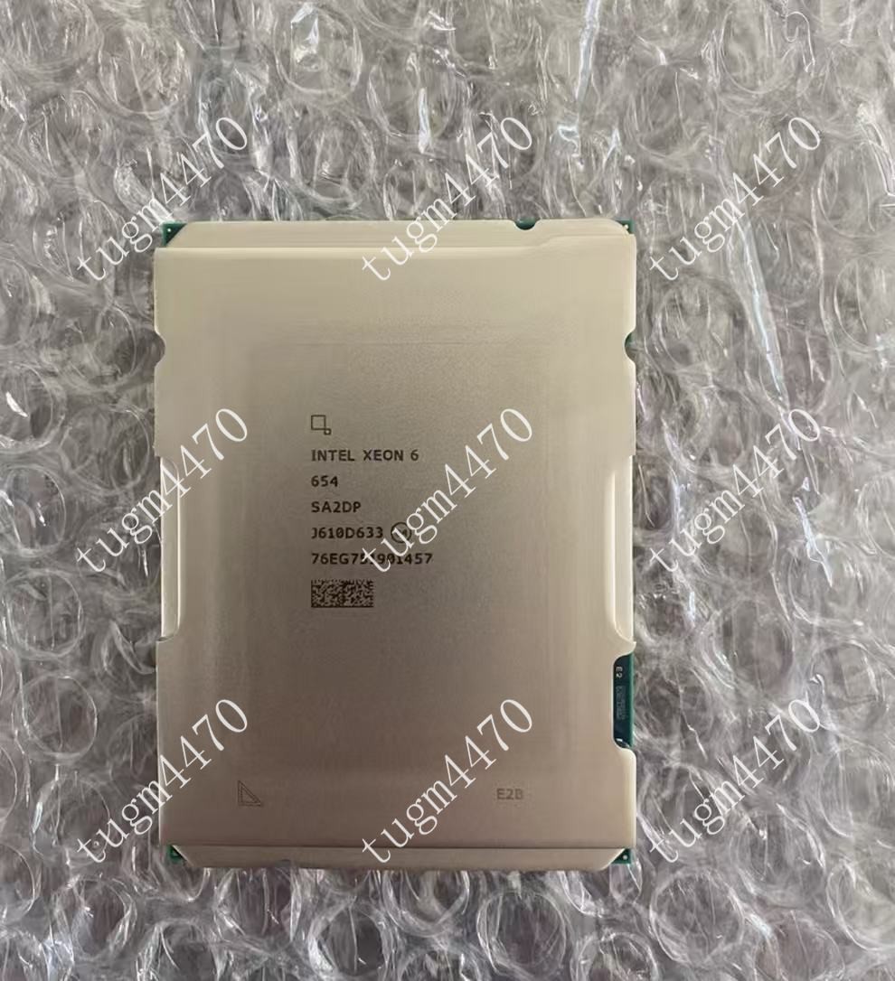 Intel XEON 6 654 CPU processor 3.1GHZ-4.8GHZ 18 core 36 thread FGLGA4710