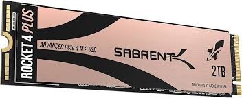 SABRENT 2TB Rocket 4 Plus NVMe 4.0 Gen4 PCIe Solid State Drive (SB-RKT4P-2TB)