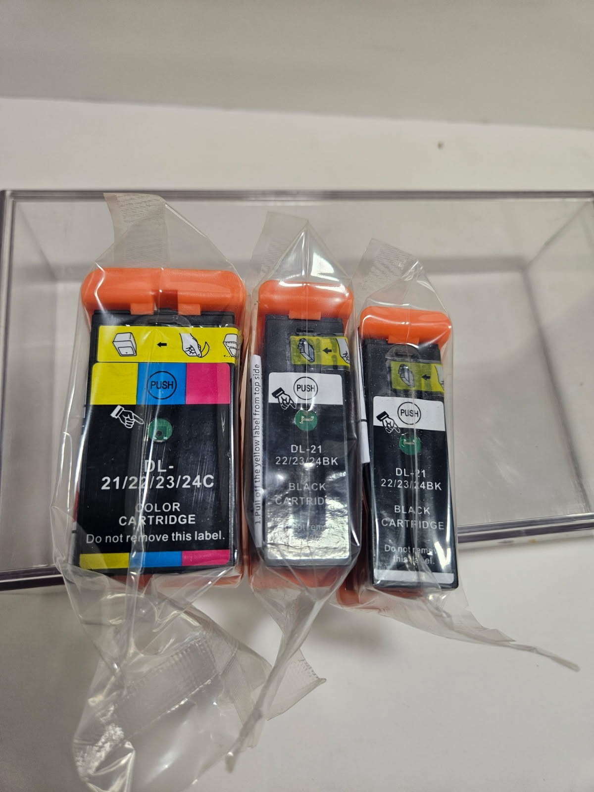 Unbranded Ink Cartridges Dl-21/22/23/23C And Dl-21 22/23/24Bk