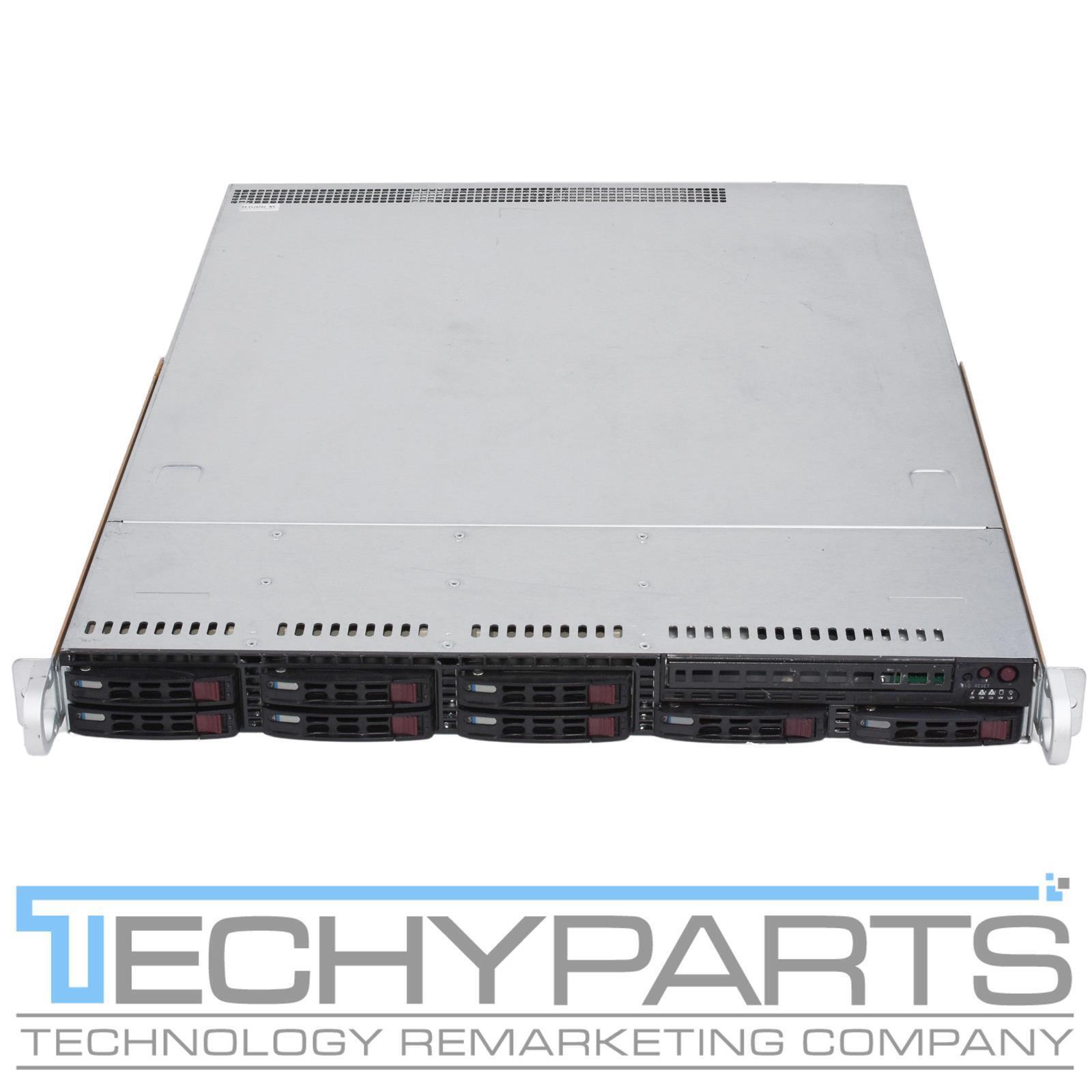 Supermicro CSE-113AC2-R706WB2 X11DDW-NT 2x Xeon Silver 4114 192GB RAM 1U Server