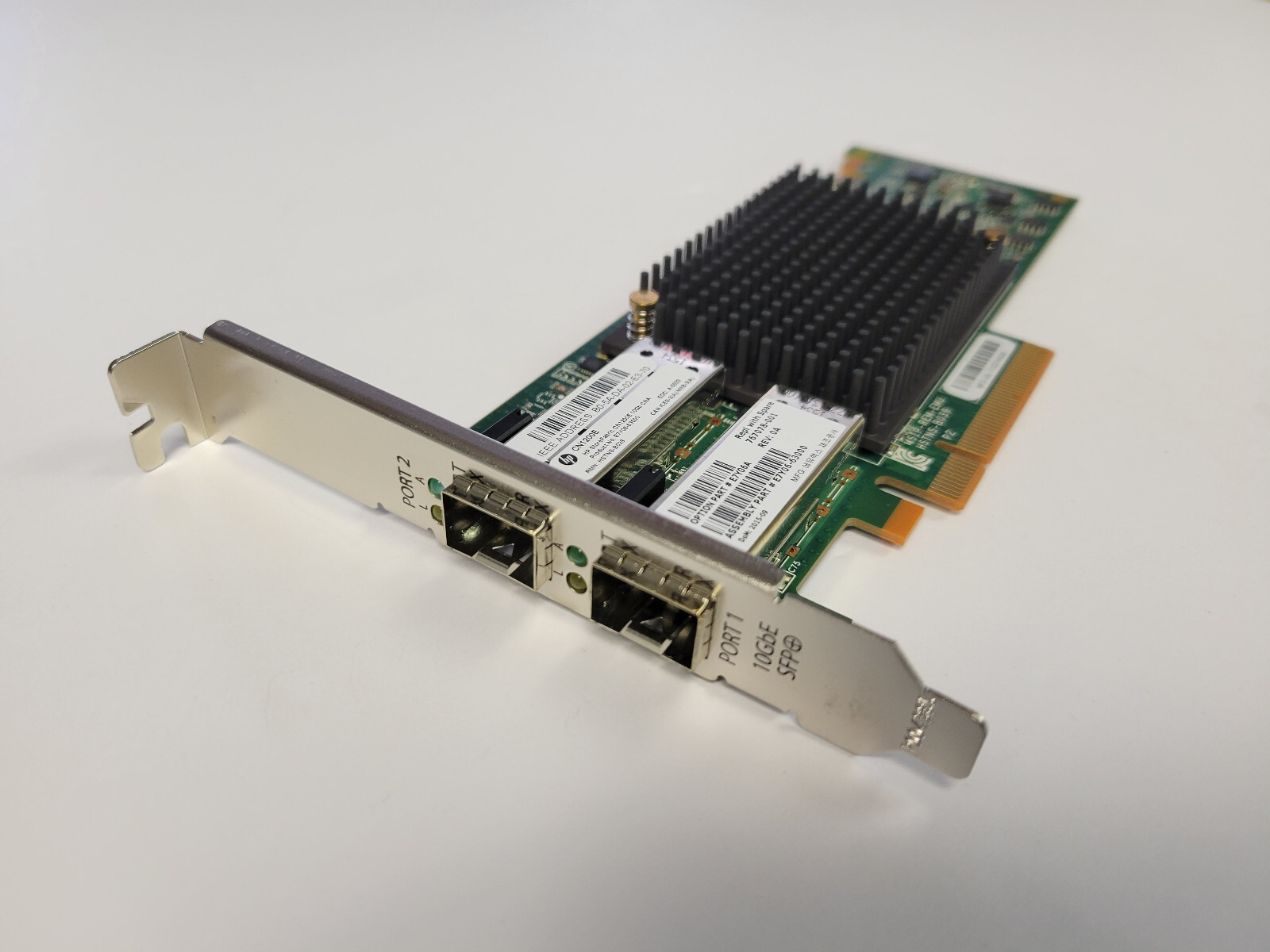 HP StoreFabric CN1200E Dual-Port 10GbE SFP+ Network Adapter P/N: 767078-001