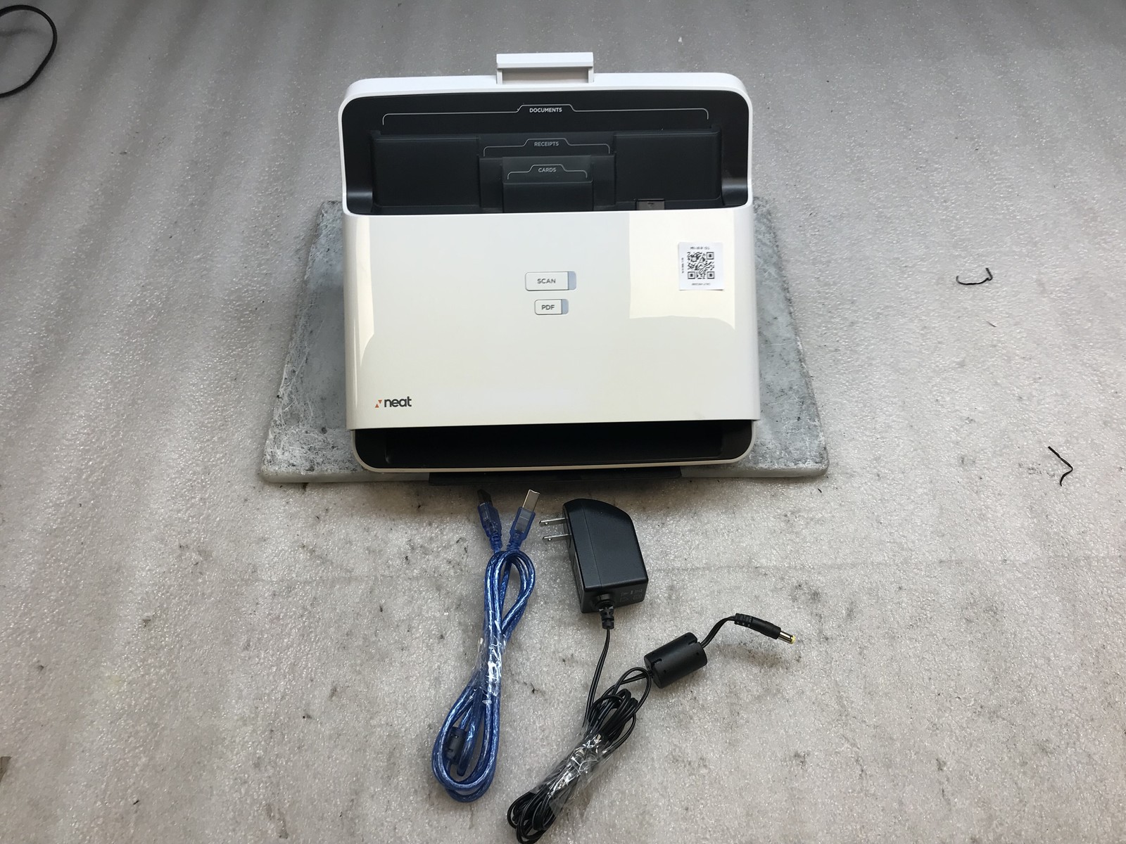 Neat Desk Desktop Scanner & Digital Filing System ND-1000 For Windows/Mac TESTED