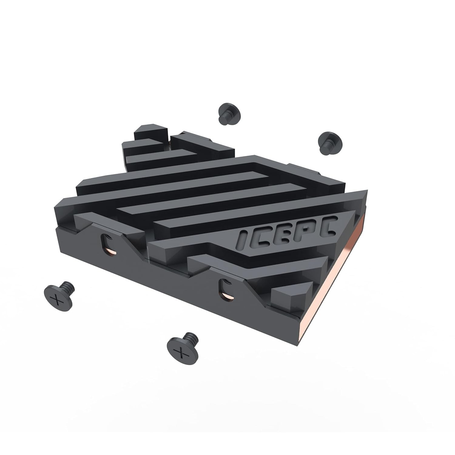 M.2 NVME SSD 2242 Heatsink Copper Graphene Cooling Heatsink with Thermal 