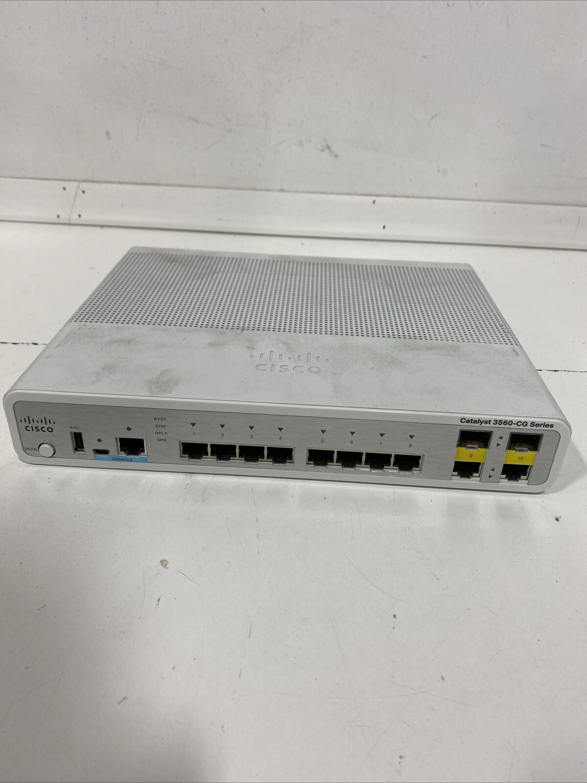 Cisco Catalyst WS-C3560CG-8TC-S 8-Port Gigabit Network Switch