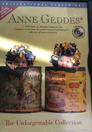 Anne Geddes: The Unforgettable Collection PC MAC CD inspiration screensaver kids