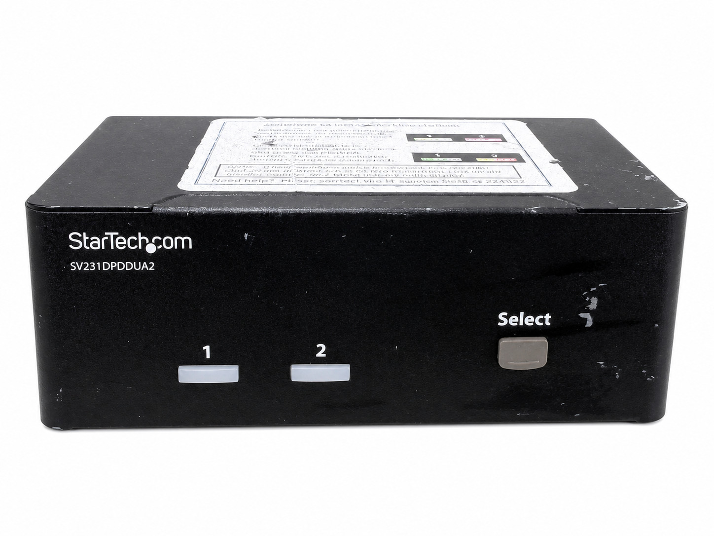 StarTech SV231DPDDUA2 2-Port KVM Switch with Dual DisplayPort