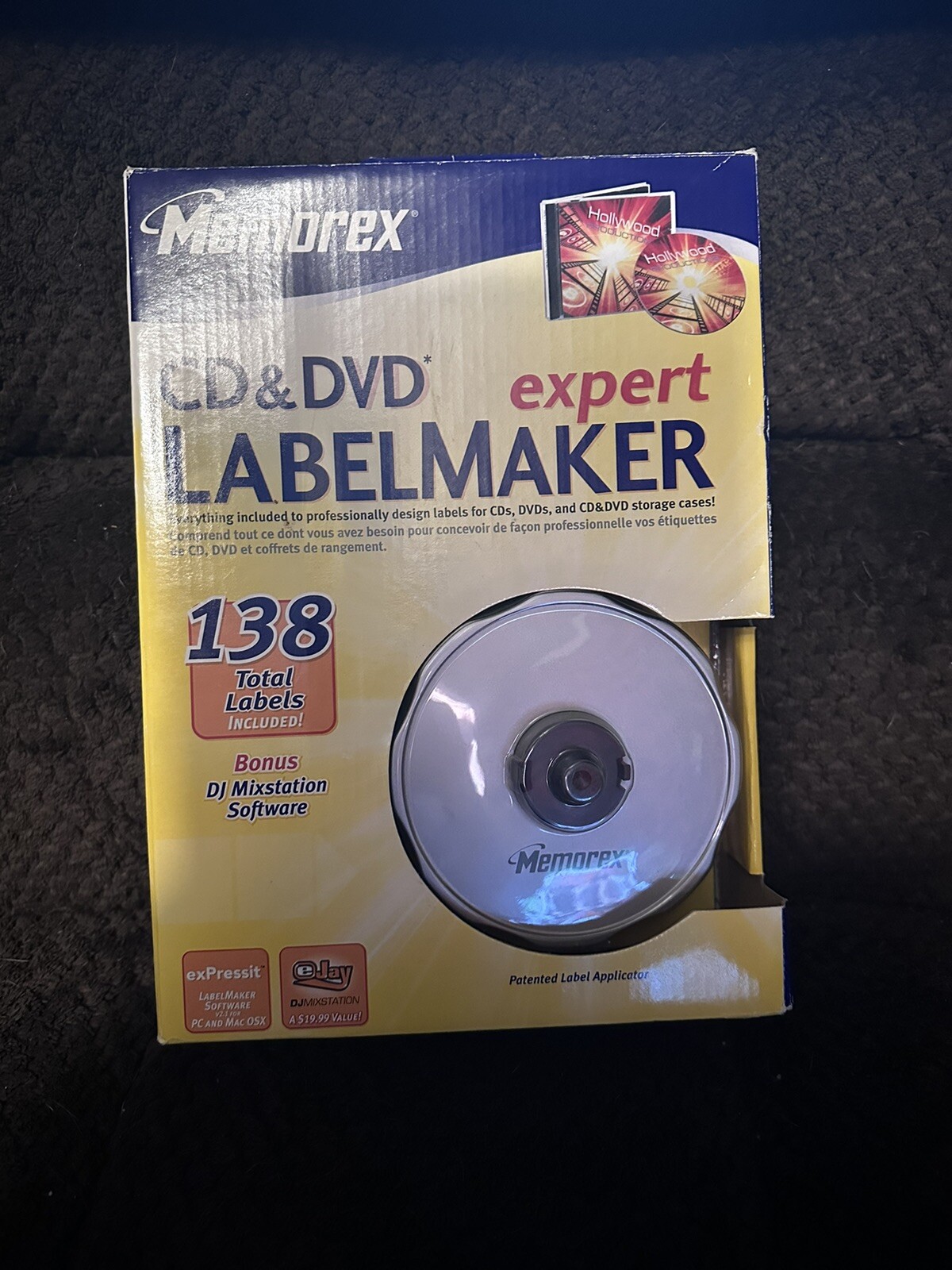 Memorex CD & DVD Label Maker Expert 138 Labels