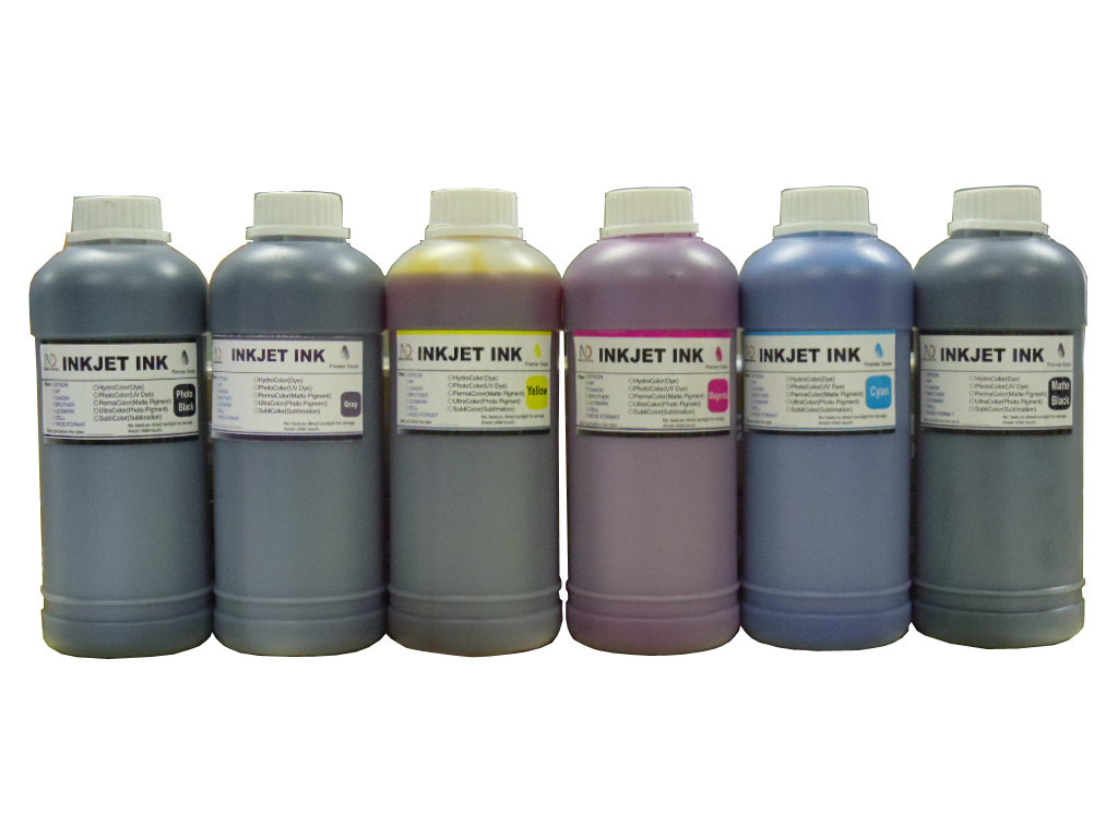 6 Pint ND® refill Ink for HP 72 DesignJet T1100  DesignJet T1100ps CMY/PK/GY/MK