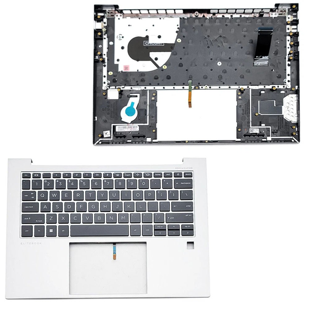 For HP EliteBook 840 845 G9 Upper Case Palmrest+Backlit keyboard N09058-001 New