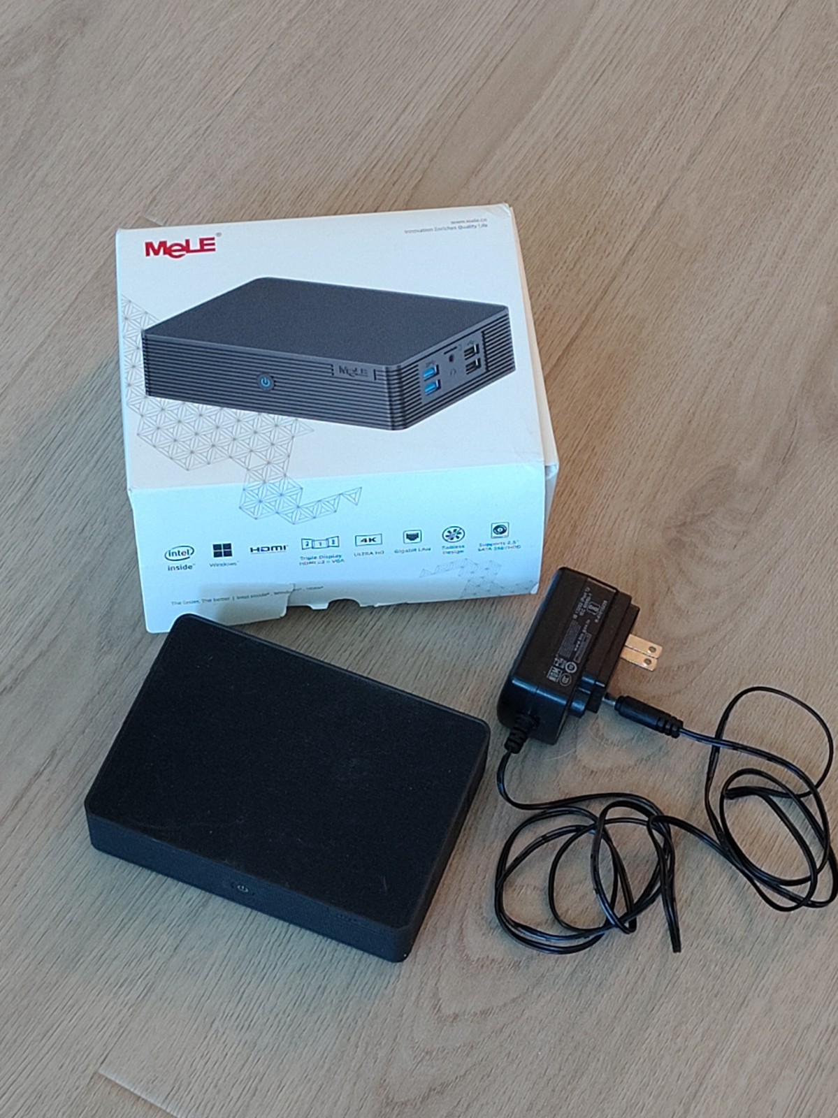 MeLE Quieter HD3Q Mini PC Computer, Windows 11 pro Celeron N5105 16GB 256GB 