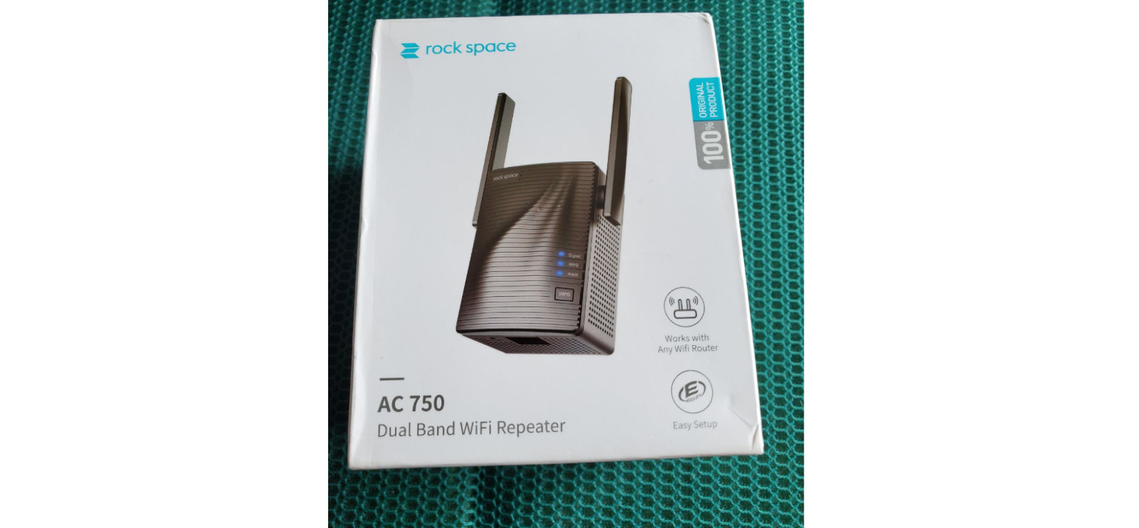 ROCK SPACE AC-750 DUAL BAND WIFI REPEATER 