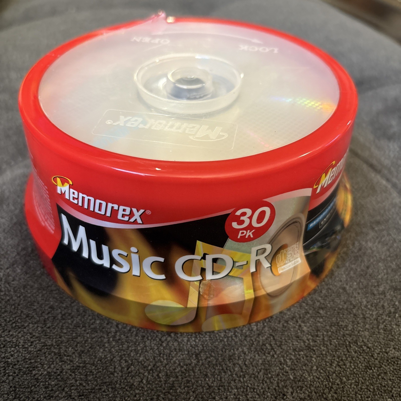 30 Pack Memorex Music CD-R 700MB 80min 40x Multi Speed Blank Recordable CDs NEW