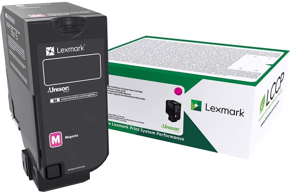 Lexmark 24B7155 Magenta Laser Toner Cartridge 6000 Pages
