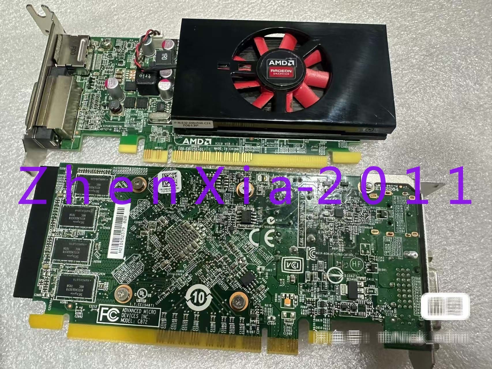 1PC USED DELL R7 350X 4G graphics card