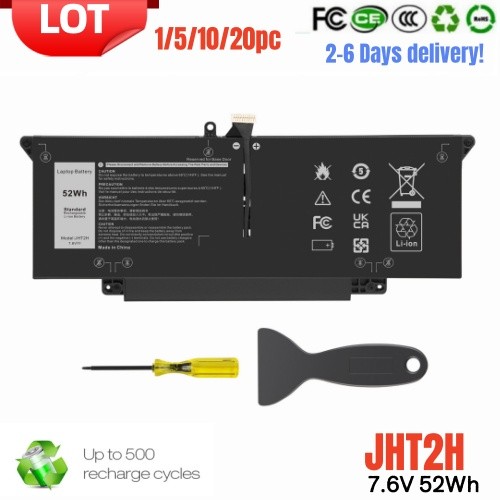 ✅LOT 1-20PC Battery For Dell Latitude 7310 7410 P34S P34S001 JHT2H XMV7T 0WY9MP