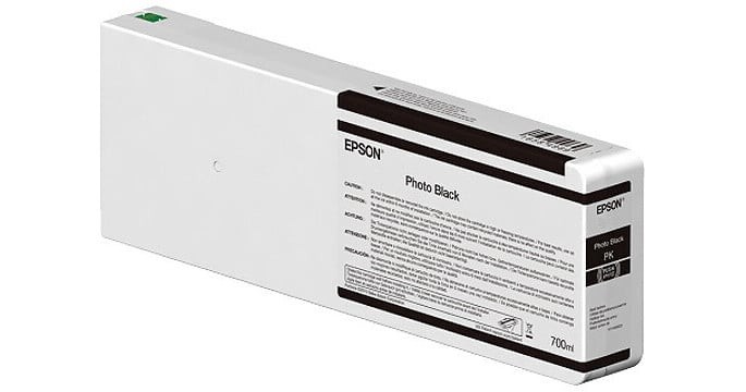 Epson T55K UltraChrome HD 700 mL Photo Black Ink Cartridge [T55K100]