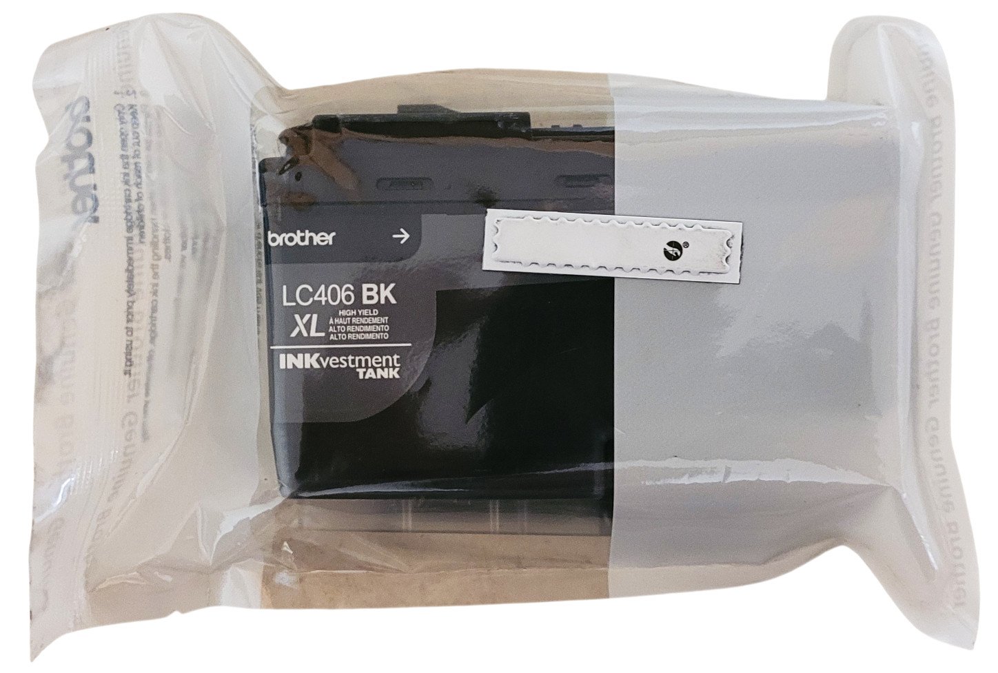Brother LC406XLBK Black Ink Cartridge Sealed Without Box