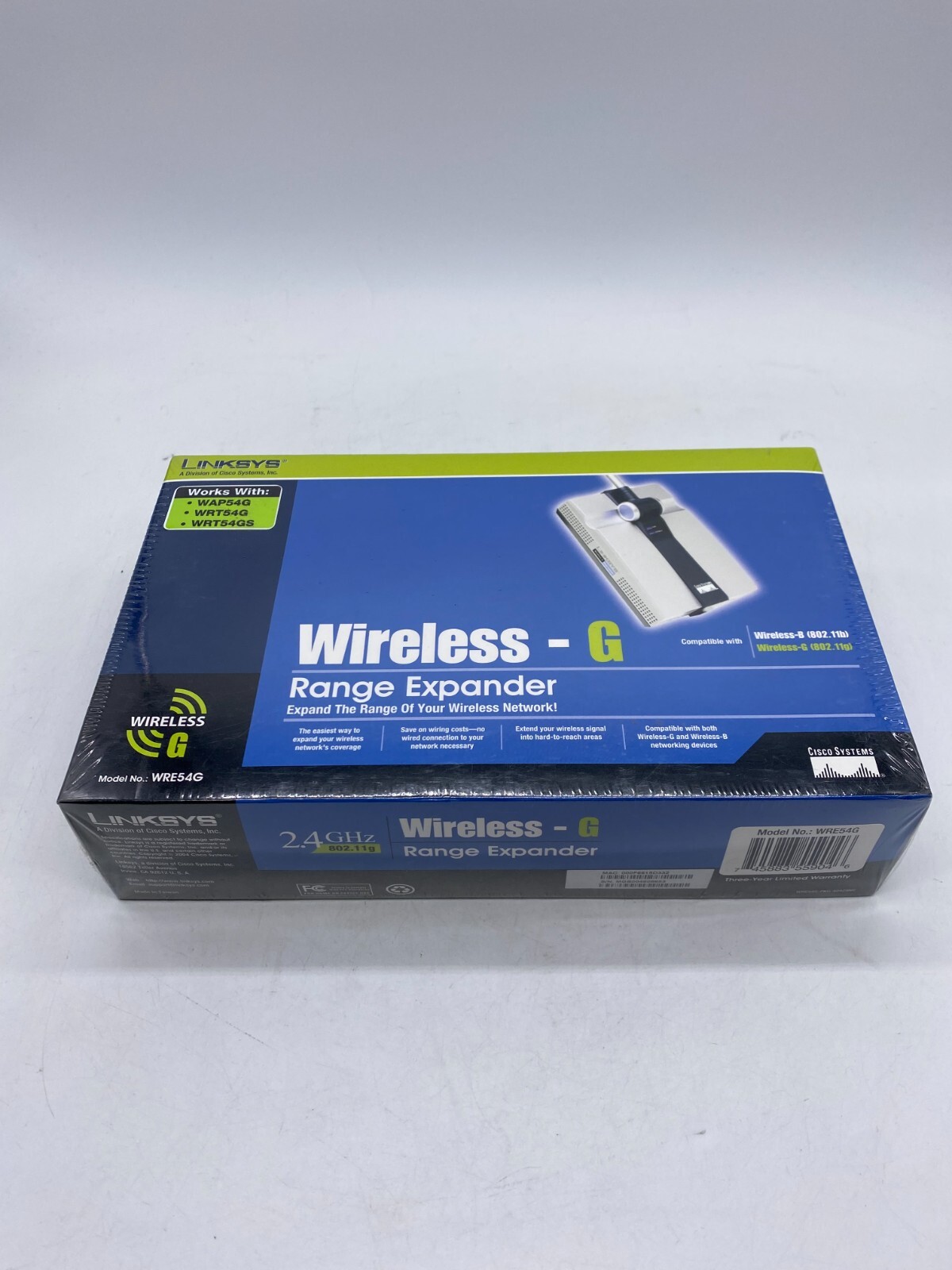Linksys Cisco WRE54G Wireless-G Range Expander