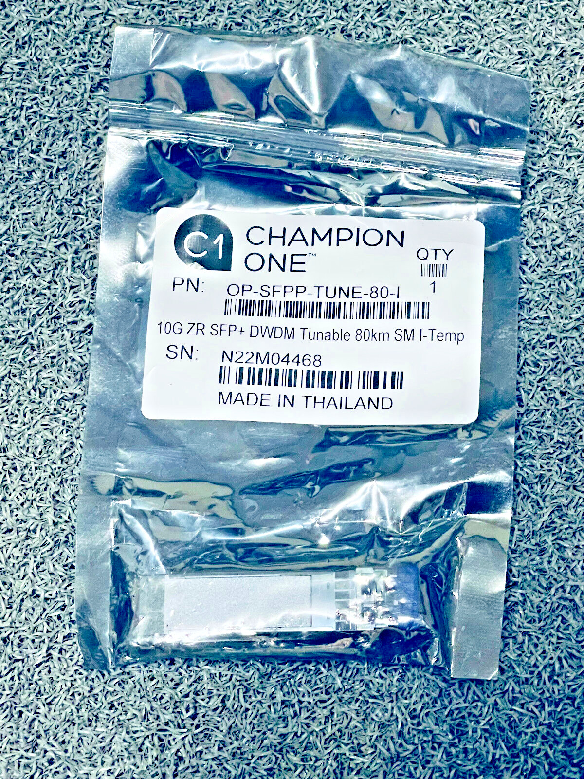Legrand Champion One  OP-SFPP-TUNE-80-I 10G ZR SFP+ DWDM Transceiver Module