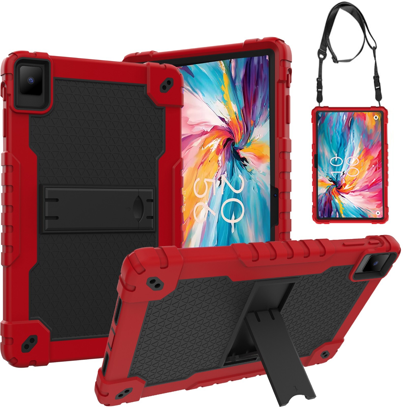 For TCL TAB 10 NXTPAPER 5G 9199S Tablet Shockproof Stand Case Cover w/ Screen