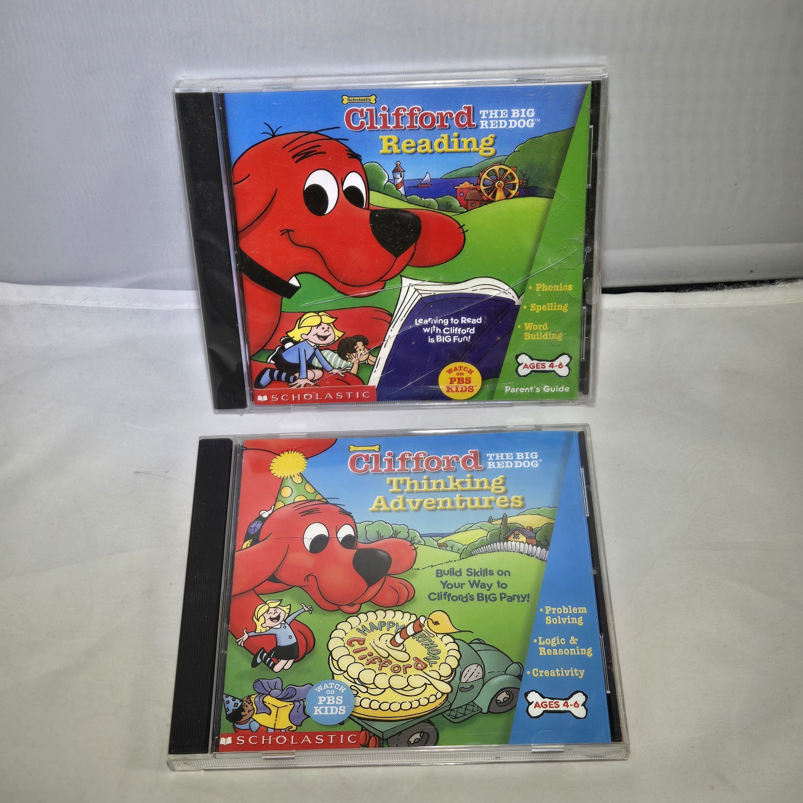 Scholastic Clifford The Big Red Dog Reading And Thinking Adventure for PC