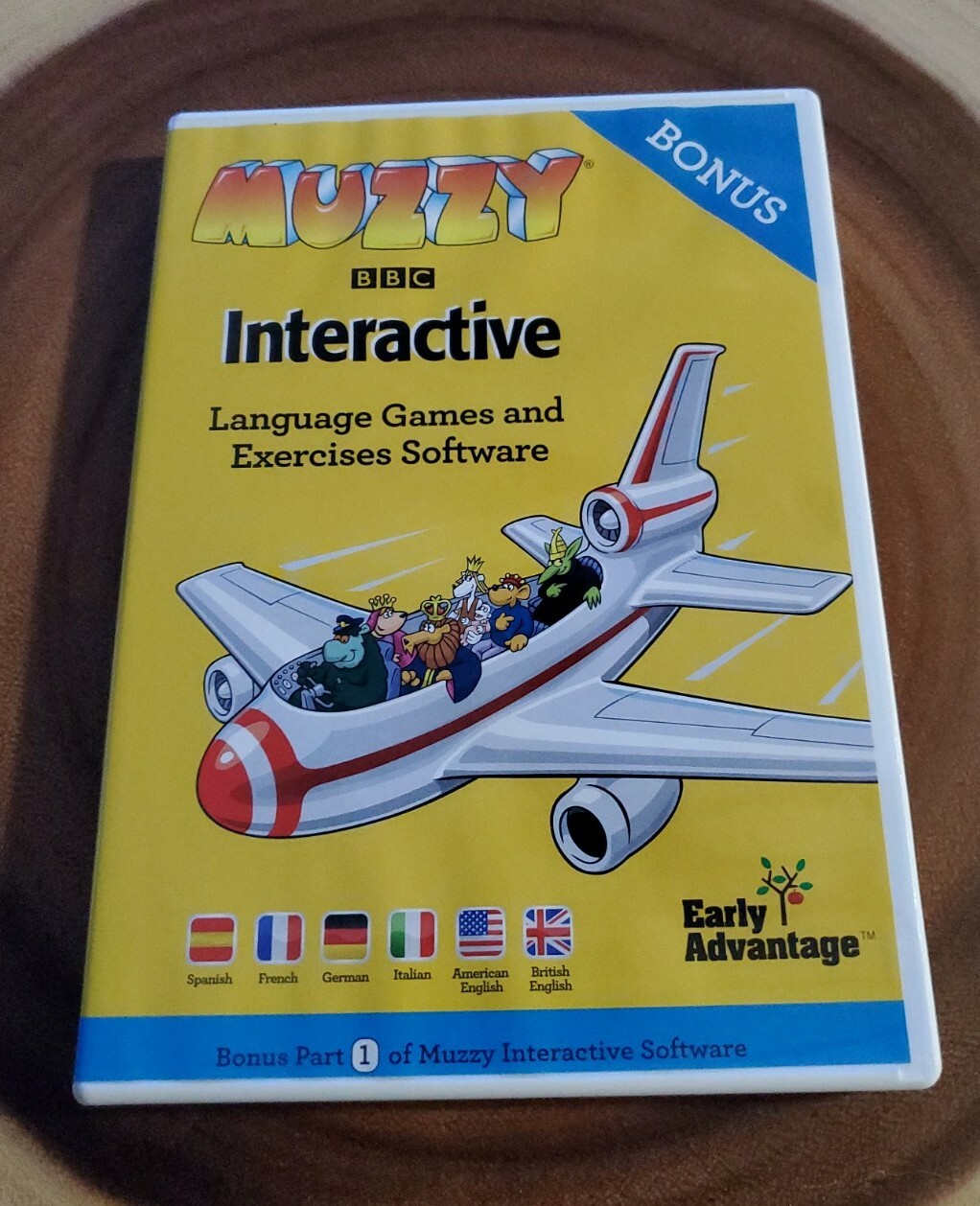 Muzzy: Interactive Language Games & Exercises Software Bonus Part 1 PC MAC CD