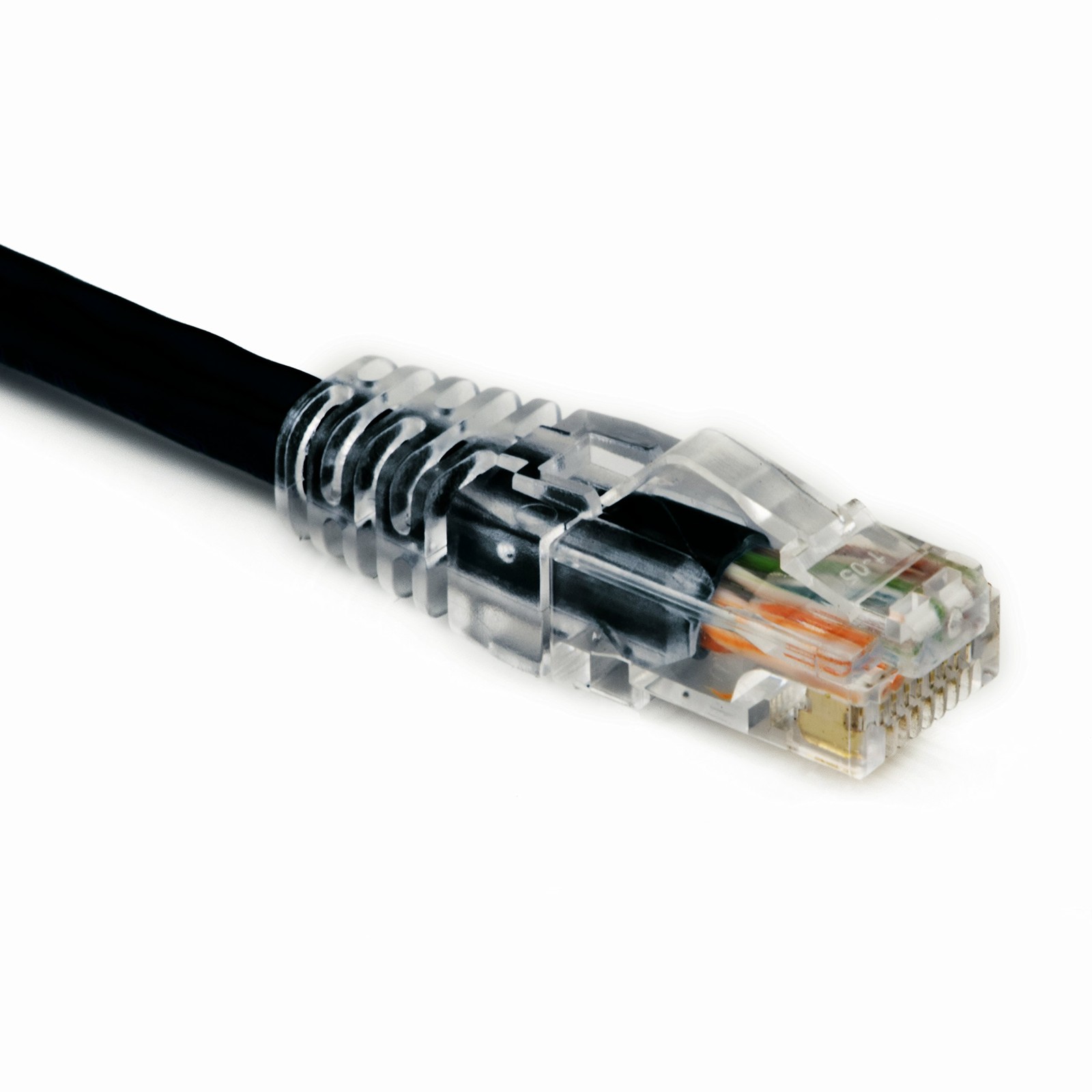 Weltron 90C6CBBK010 10ft Cat.6 Patch Cable RJ-45 M-M Black