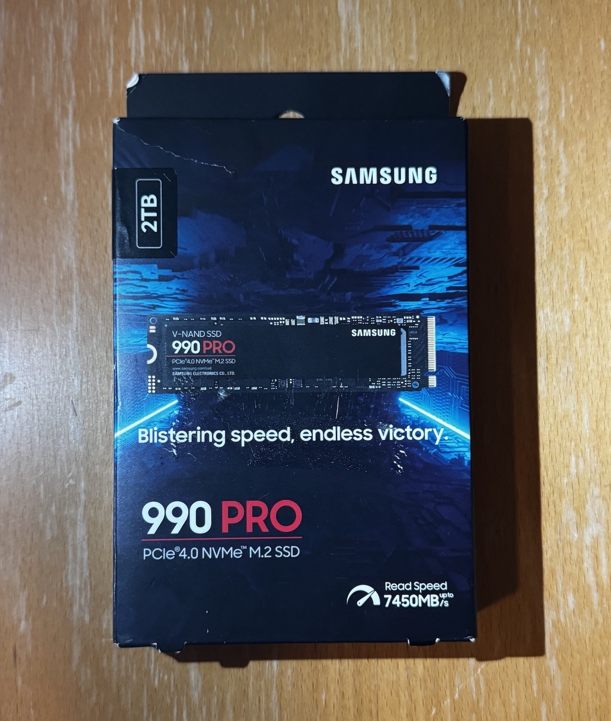 BRAND NEW SAMSUNG 990 PRO 2TB SSD M.2 PCIe 4.0 NVMe MZ-V9P2T0/AM (NEW OPEN BOX)