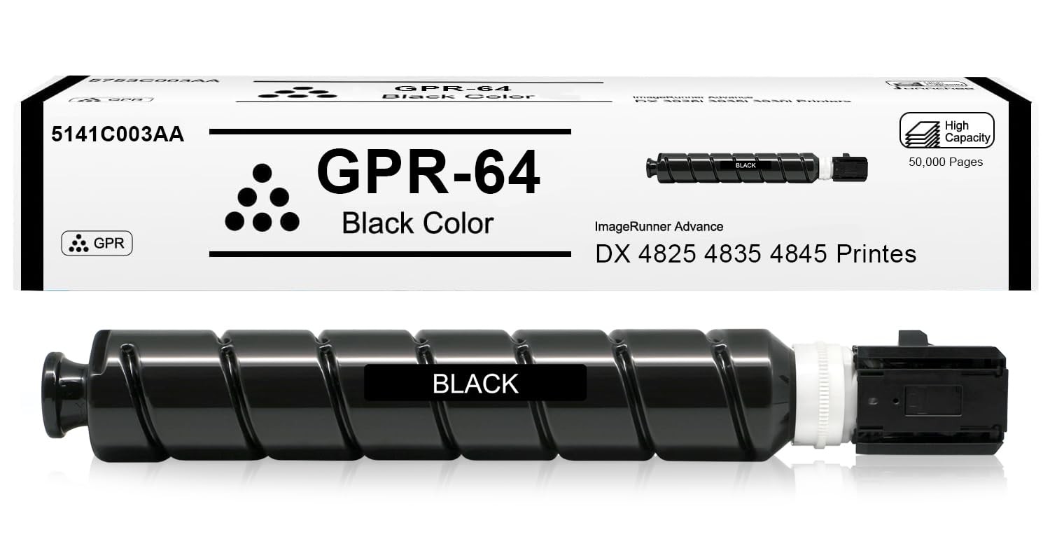 SAIBOYA GPR64 GPR-64 Toner Cartridge Compatible with Canon GPR-64 Toner | Rep...
