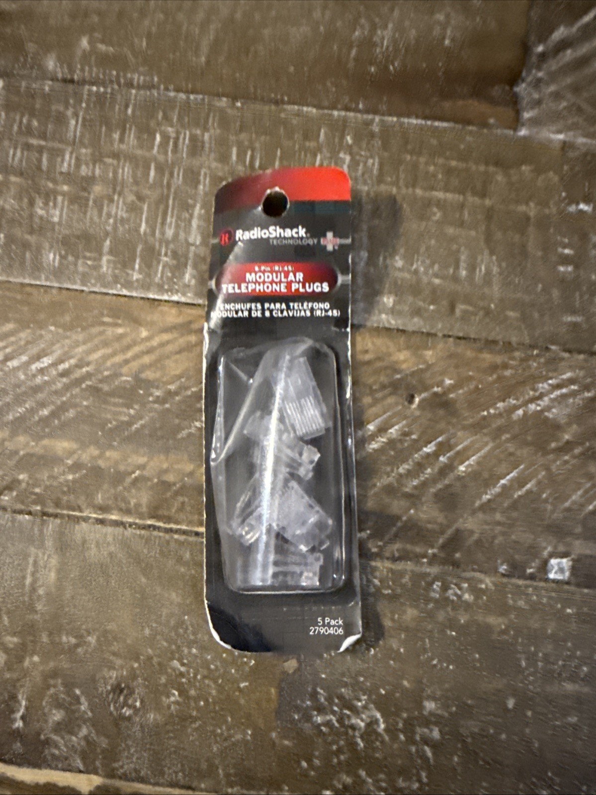 NEW RadioShack 8-Pin RJ45 Quick-Connect Modular Plugs 279-406 