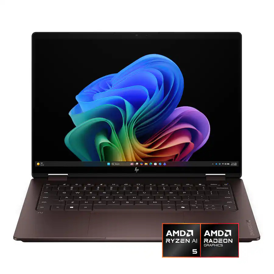 HP OmniBook X Flip 2-in-1 14" 2K OLED Touch Ryzen AI 5 430 16GB 512GB Espresso