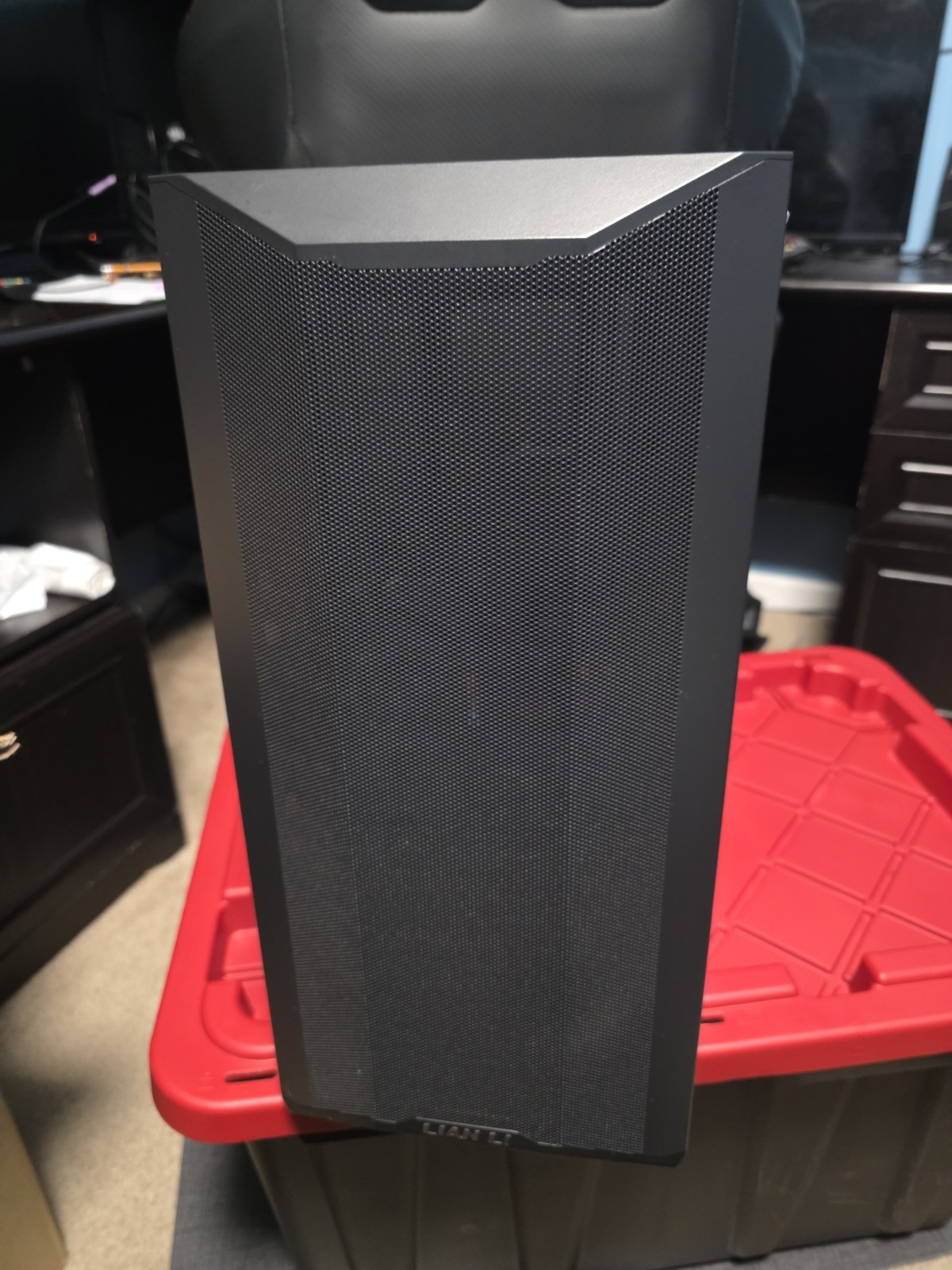 Antec DF700 Flux ATX Mid Tower PC Case Black Mesh Front Panel