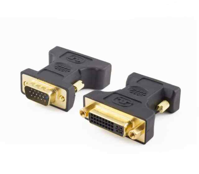 DVI Female To VGA Male Adapter Video Connector Converter