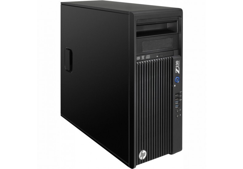 HP Z230 Gaming Computer Tower Intel i5 8GB 1TB HDD AMD RX460 WIFI DVD Win 10 Pro
