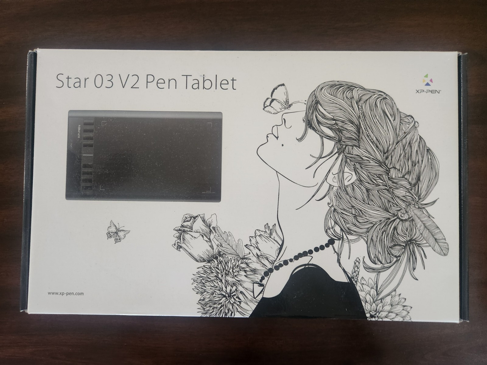 XP-Pen Star 03 V2 Pen Tablet - 10x6 Inch Drawing Tablet