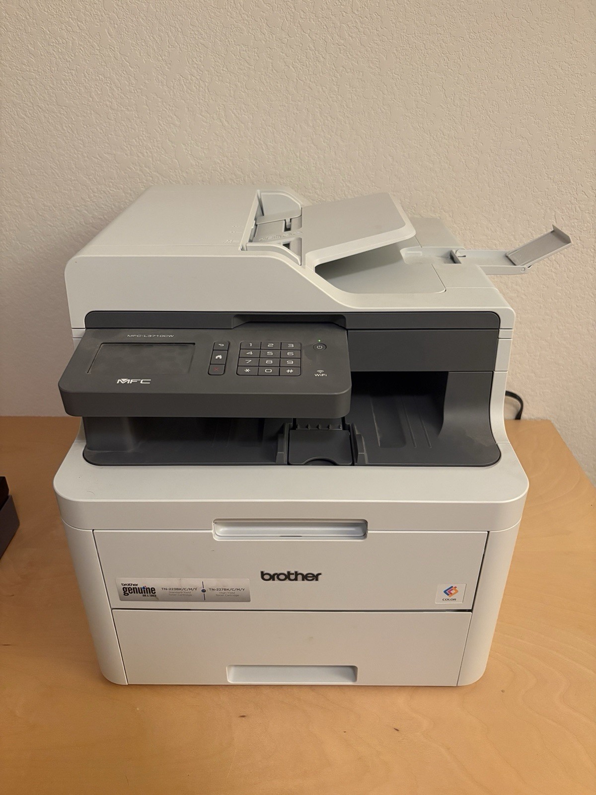 Brother MFC-L3710CW Color Laser Printer 2,700 Pgs W/Toner All-In-One Wi-Fi Copy