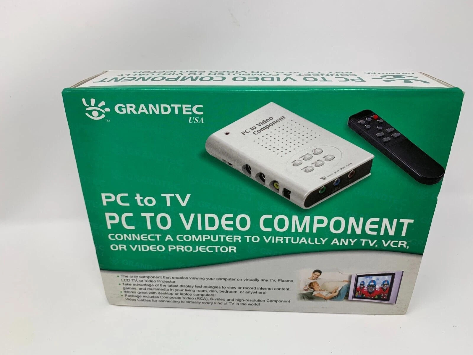 GrandTec USA PC to Video Component - PC to TV Converter