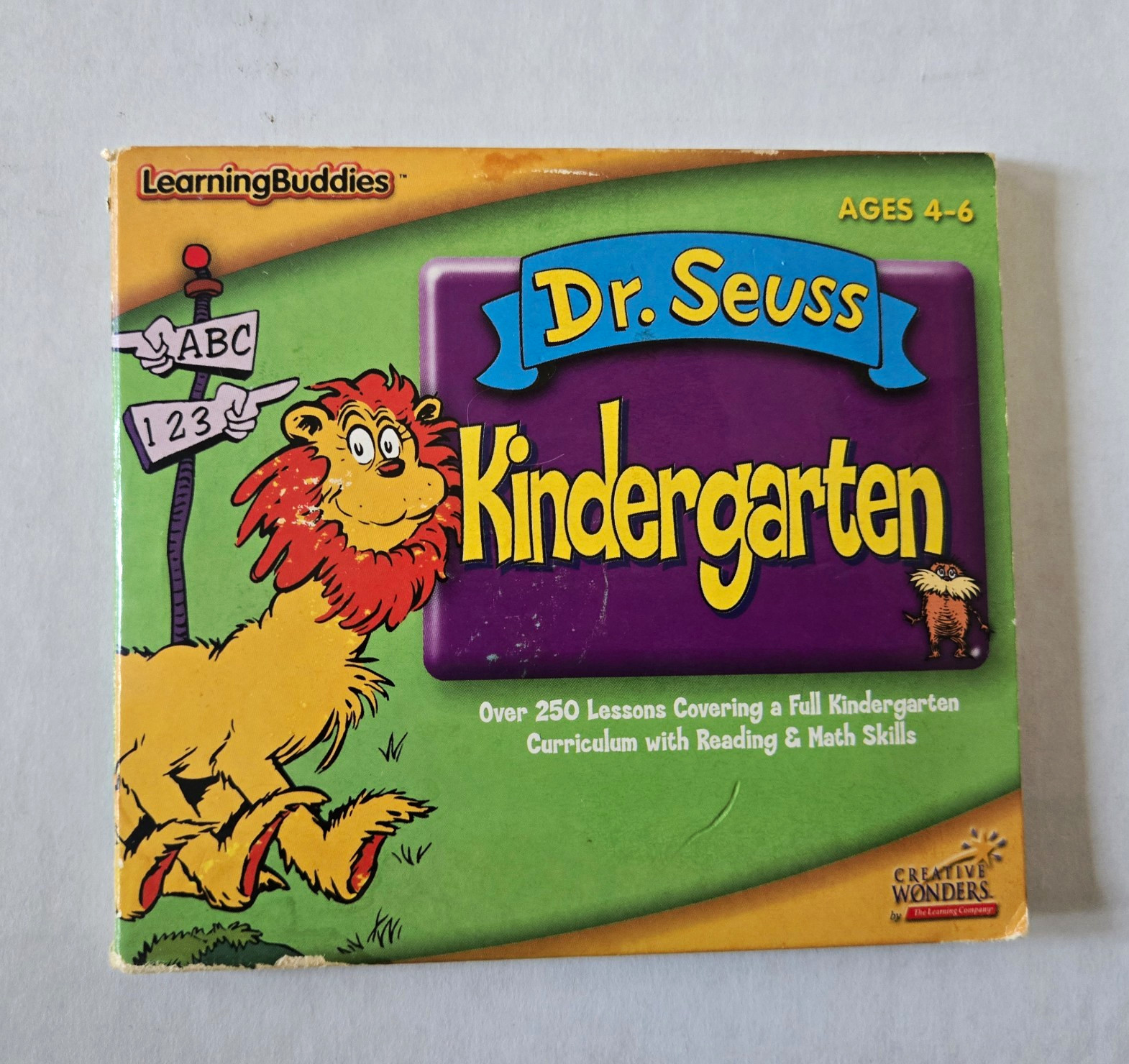 Creative Wonders Dr. Seuss Kindergarten CD-ROM Disc 2 Win/Mac