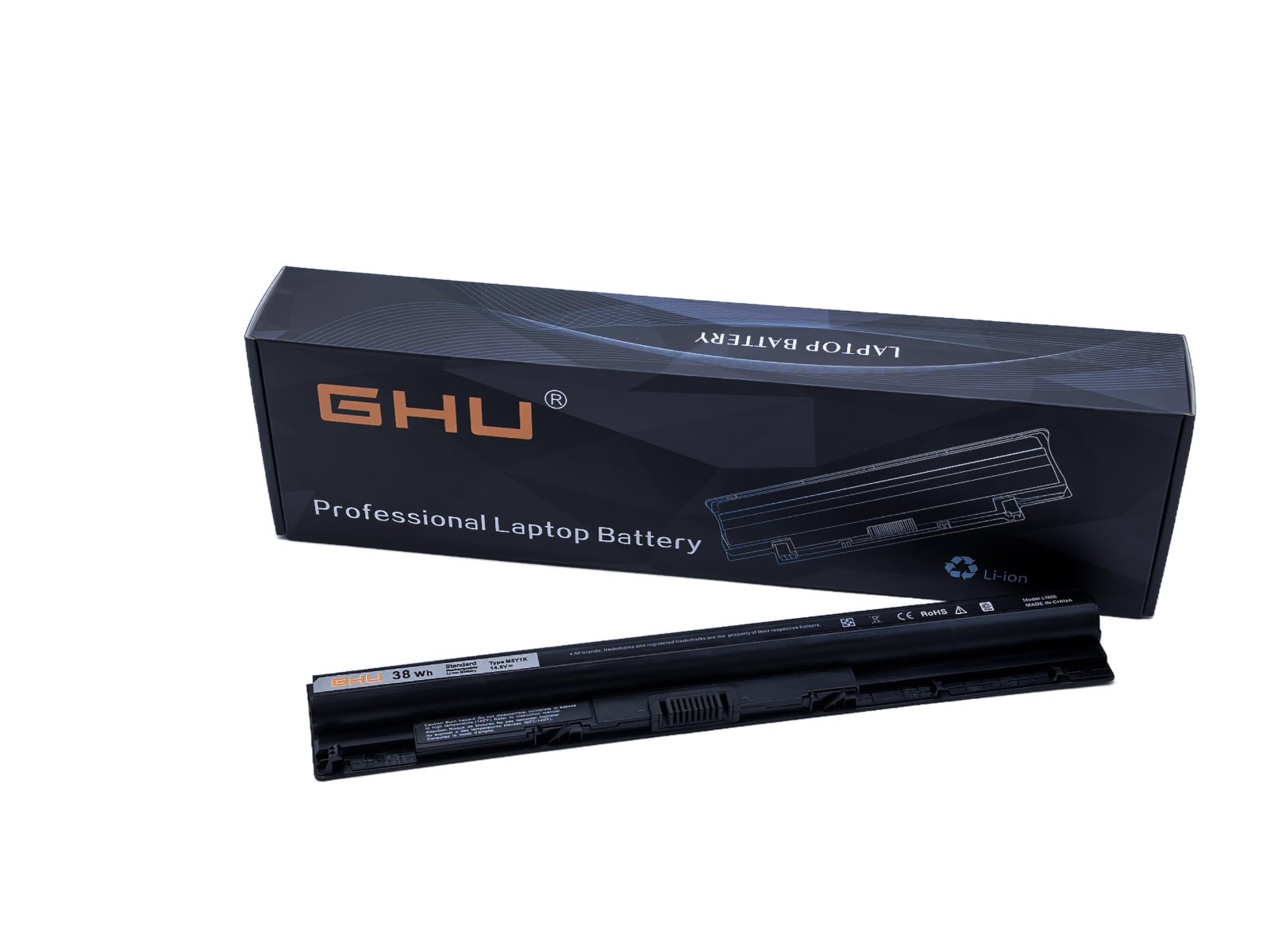 High-Capacity 38Wh Laptop Battery Replacement for Dell Inspiron 14 15 17 Series