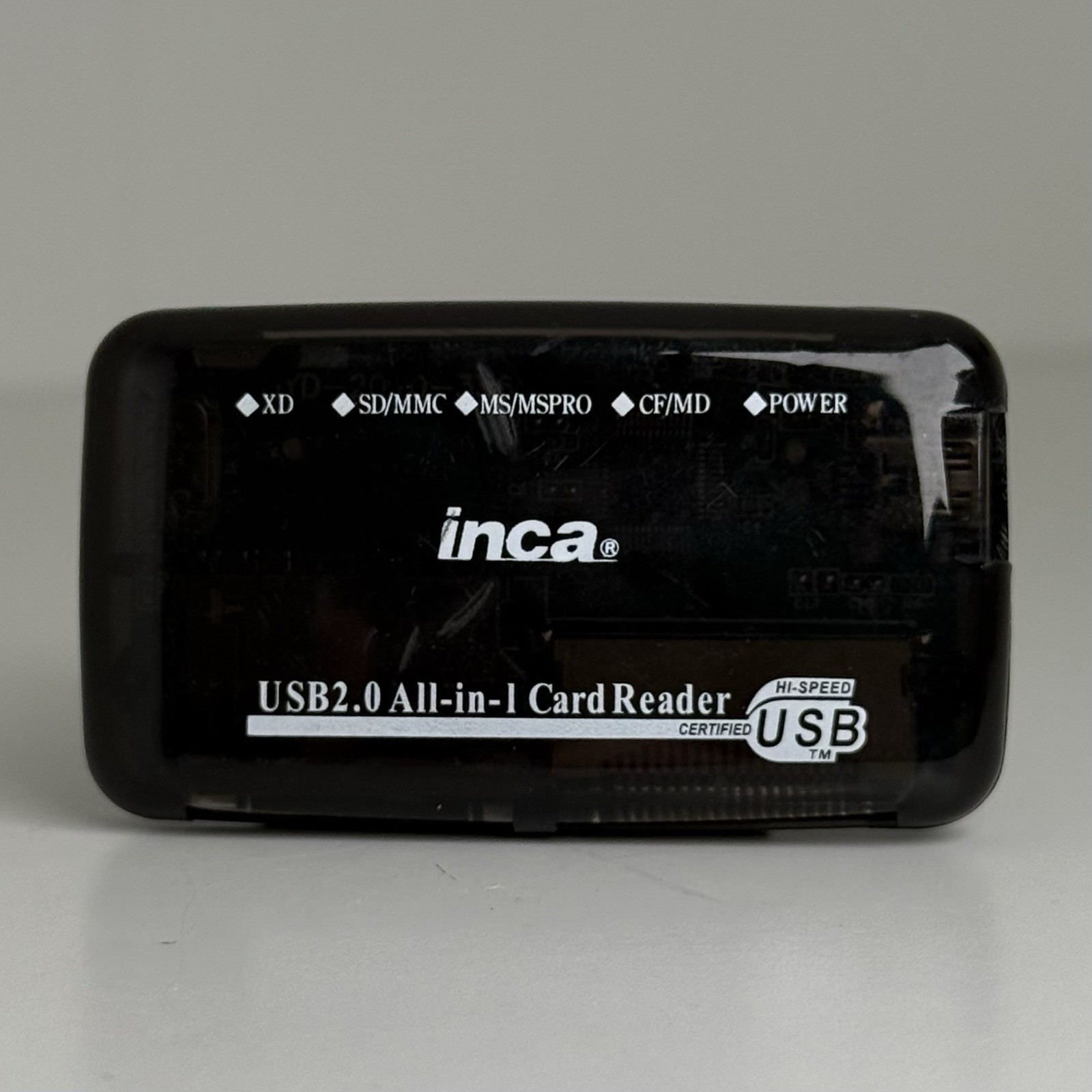 Inca Compact Multi Card Reader USB 2.0 PRE OWNED NO POWER CORD