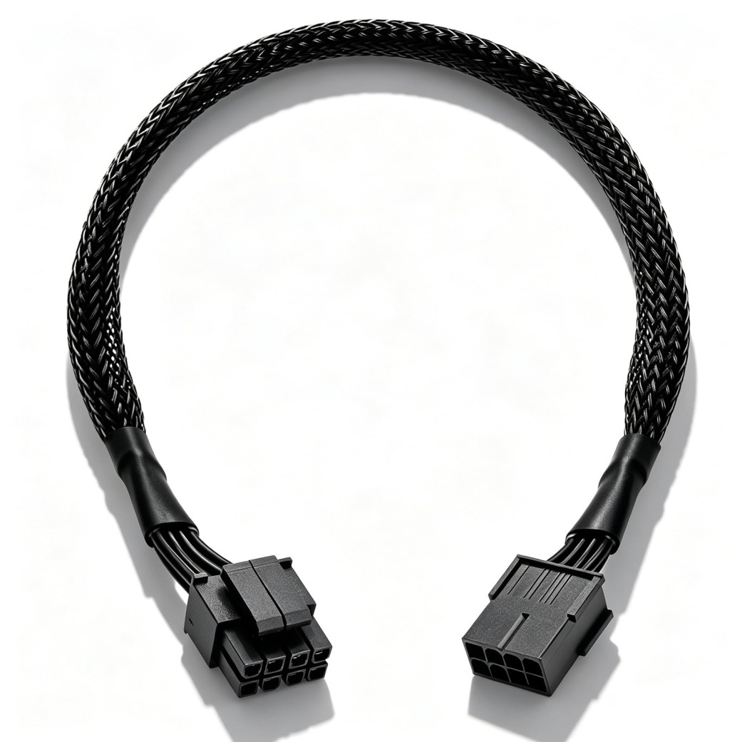 COMeap 8 Pin CPU Power Adapter, PCIe 8 Pin Female to CPU 8 pin (4+4 Detachable)