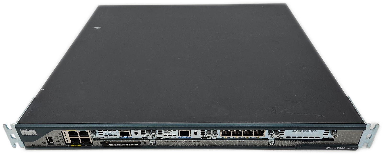 Cisco 2801 Integrated Services Router 2-Port 100Mbps Ethernet Serial Managed