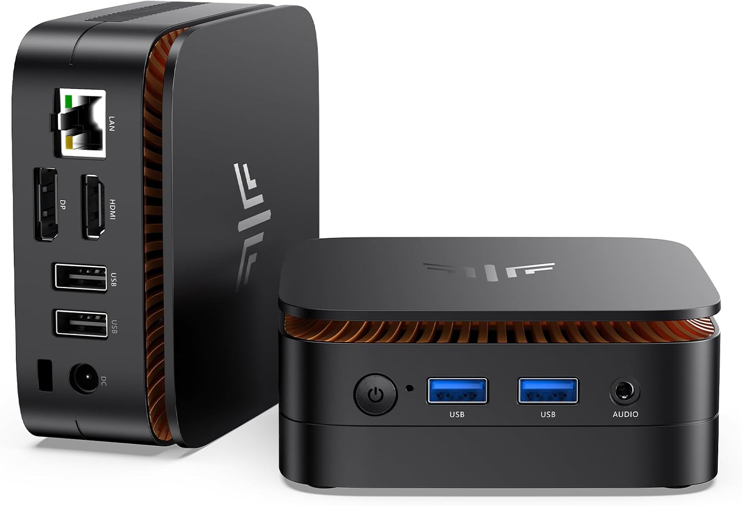 Essenx E1 Mini Computer with N95 Processor, 12GB LPDDR5 256GB M.2 SSD Mini PC, S