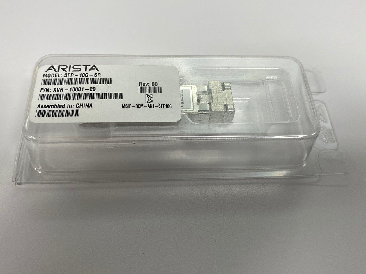 Arista XVR0000102 Network Transceiver