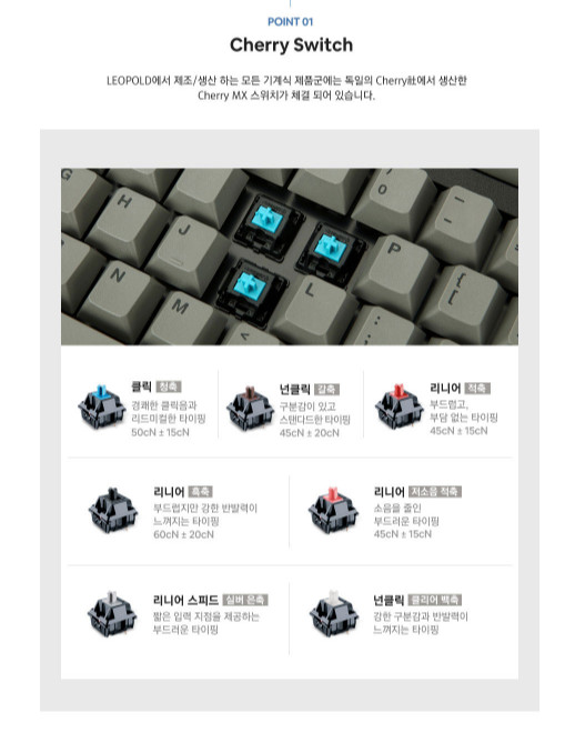 Leopold FC900RBT High-End Mechanical Bluetooth Keyboard GrayBlue/50g