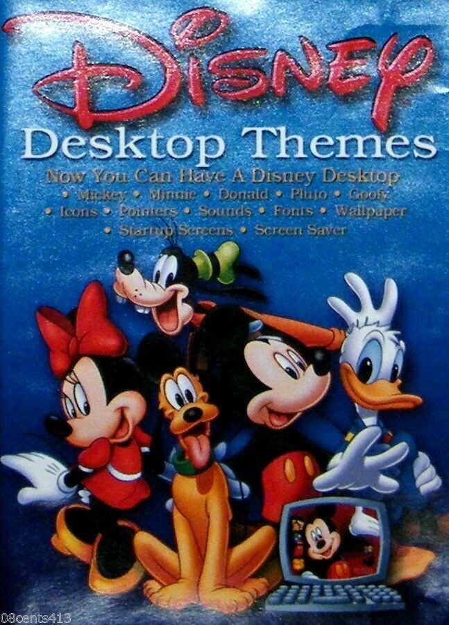 Disney Desktop Themes V1 (For Win 95 & Up) Now You Can Have A Disney Desktop